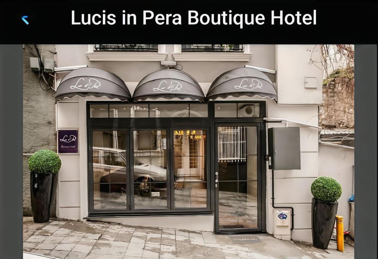 اسطنبول Lucis In Pera Boutique Hotel المظهر الخارجي الصورة