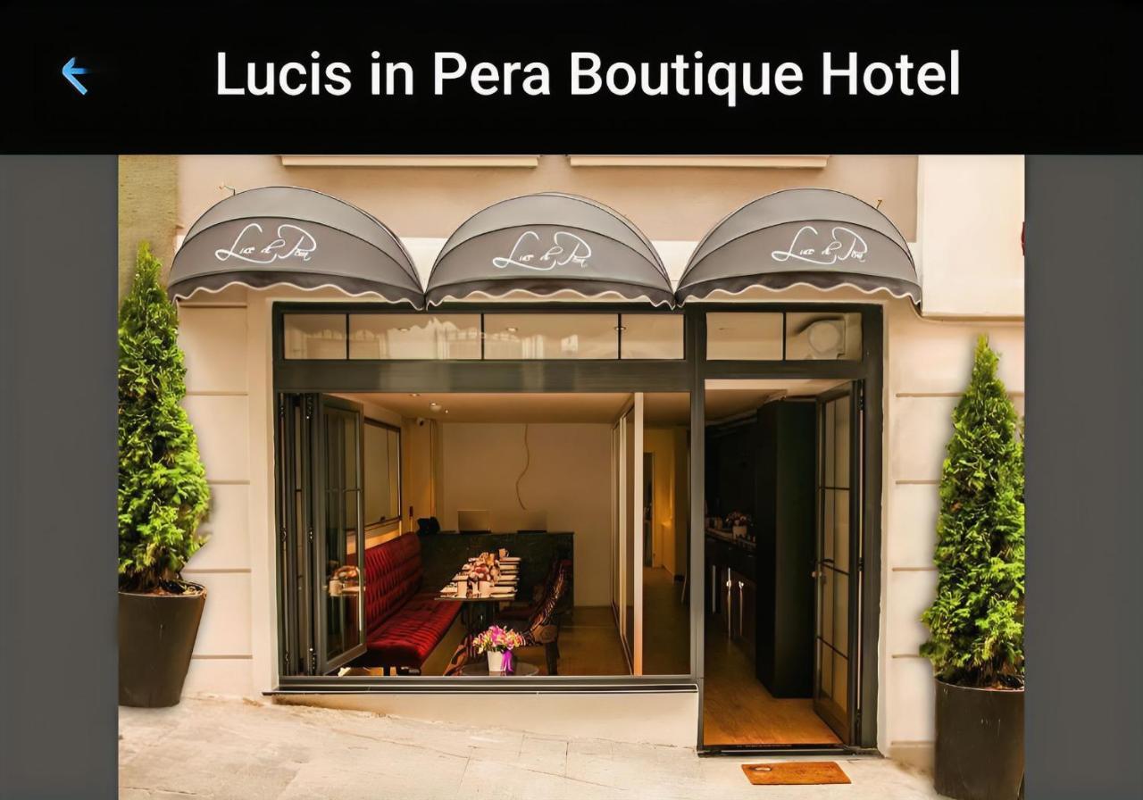 اسطنبول Lucis In Pera Boutique Hotel المظهر الخارجي الصورة